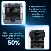 Two Pockets Banknote Sorter VS-75